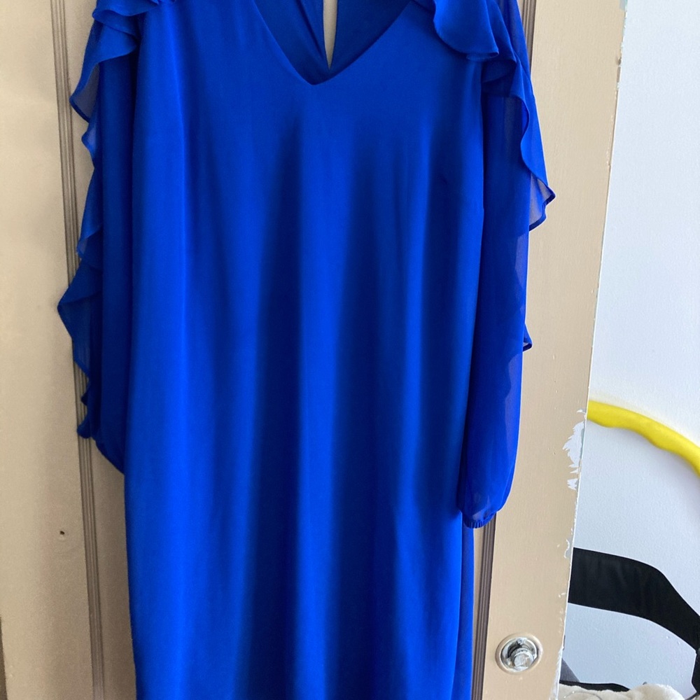 Cute Little Blue and White Dress wear me anytime - Picture 3 of 12